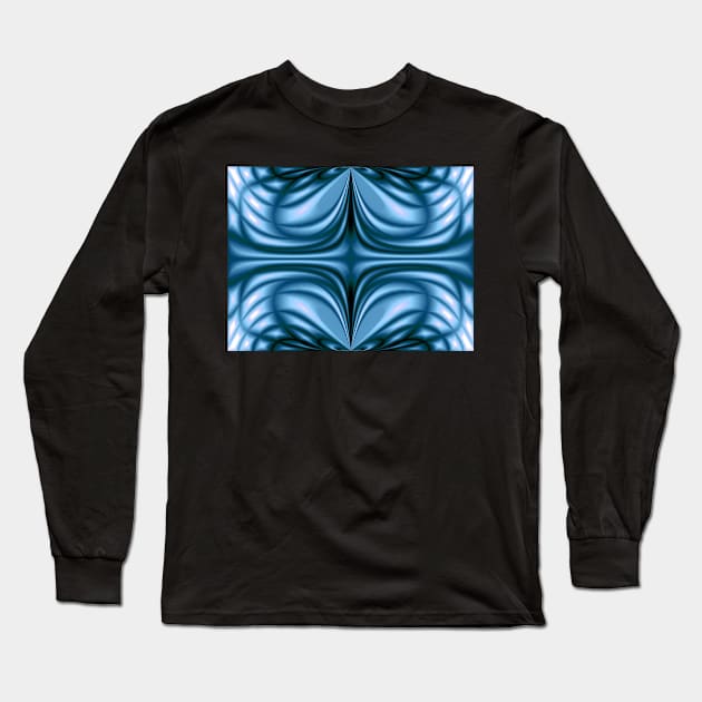 Crests Blue Long Sleeve T-Shirt by Veraukoion